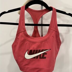 Nike Crimson Racerback Sports Bra medium like new